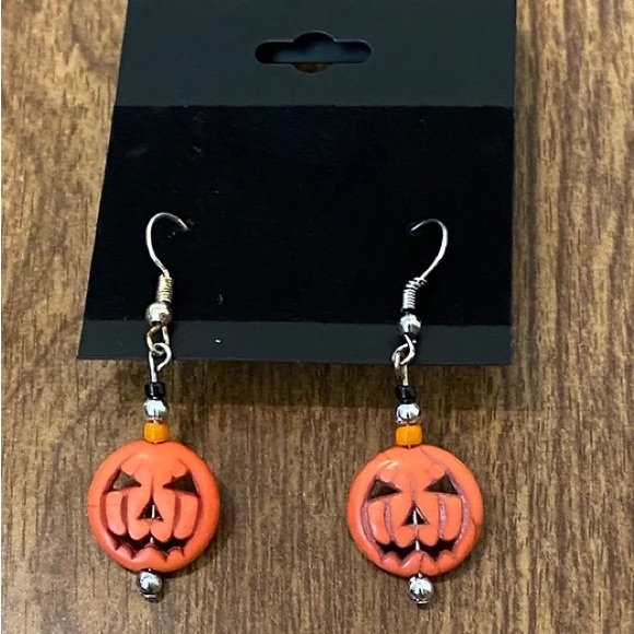 🎃Pumpkin earrings - Picture 1 of 2